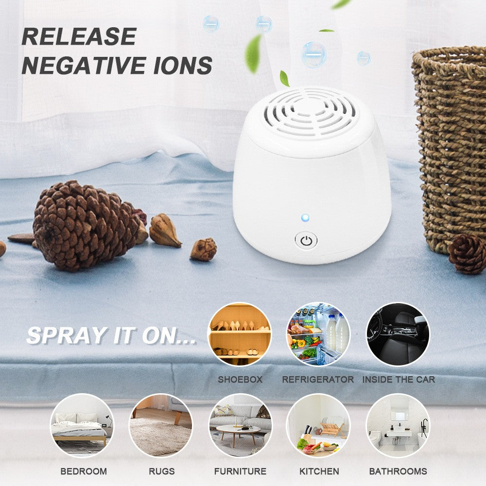 Refrigerator Air Purifier - Cordless Air - Cars, Pet Litters, & Shoe Closet