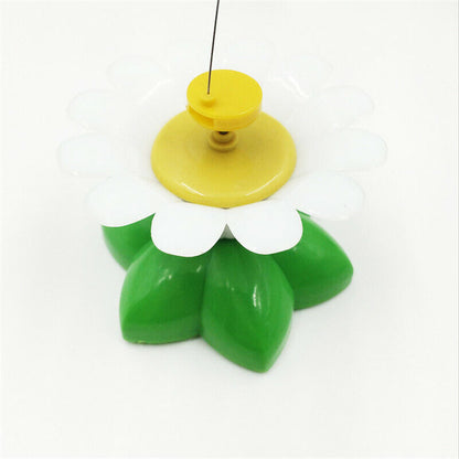 1 Pc Pets Cat Toys Teaser Electrical Rotating Colorful Butterfly Bird Scratching