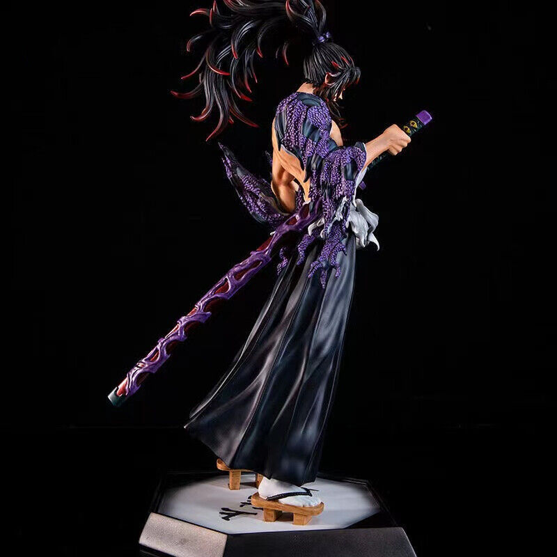 Demon Slayer Kokushibo Yoriichi Tsugikuni PVC Action Figure Statue Model Toy
