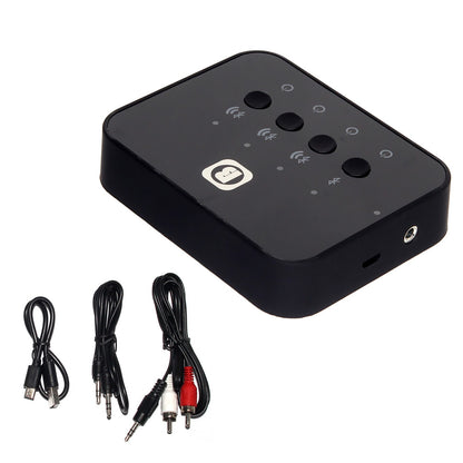 1 To 3 Bluetooth 4.0 Stereo Launcher Splitter Audio Adapter Music Transmitter