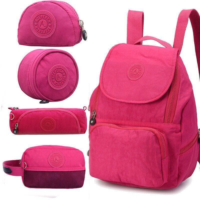 Women Women Backpack Nylon Backpack Lady Wen's Backpacks Travel Bag