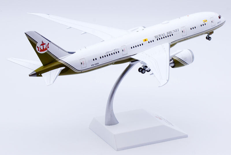 1:200 JC Wings ROYAL BRUNEI BOEING B787-8 Passenger Plane Diecast Aircraft Model