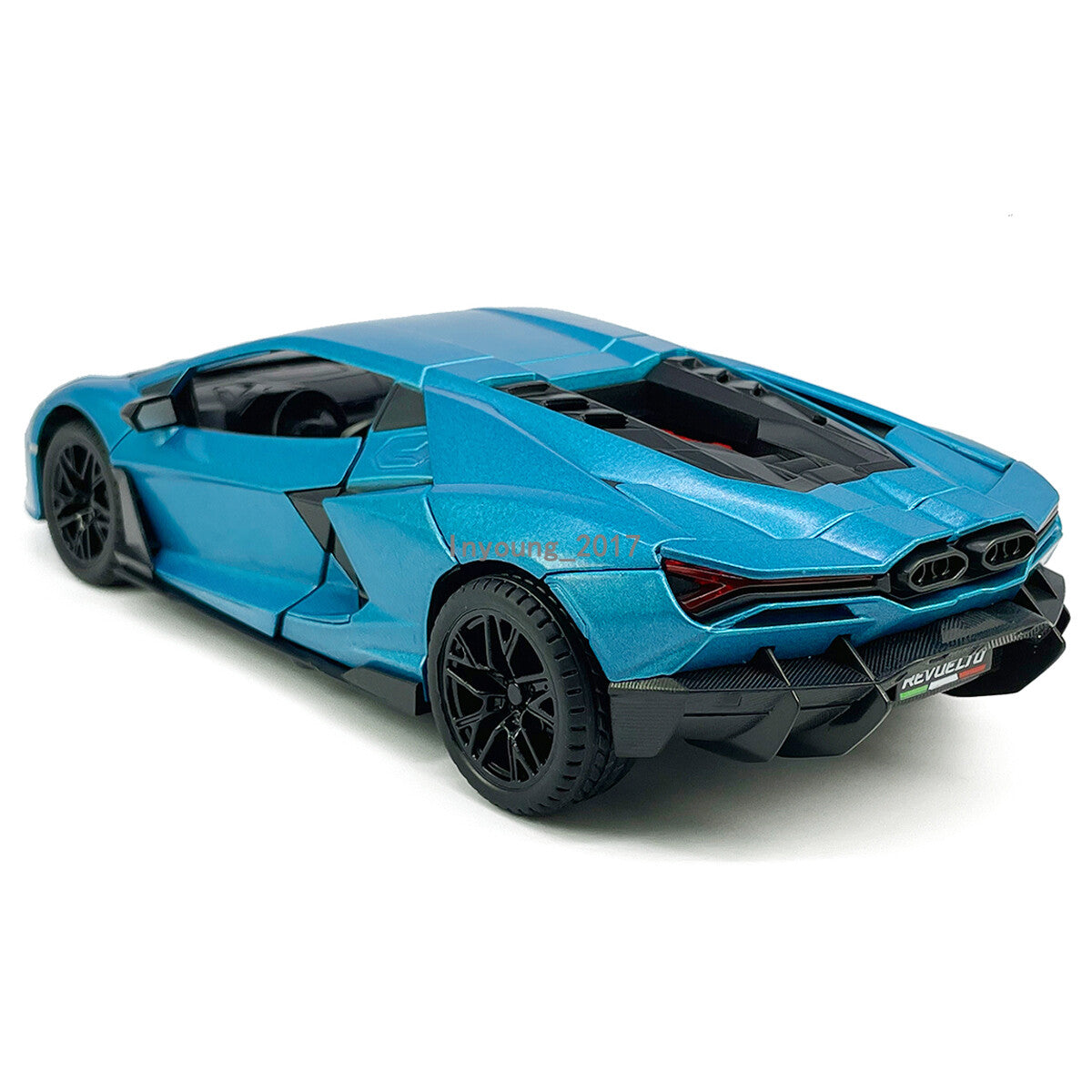 1/24 Lamborghini Revuelto Model Car Diecast Toy Cars Boys Toys Kids Gifts Blue
