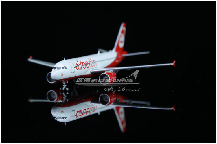 1:400 JC Wings Air Berlin AIRBUS A320 Passenger Airplane Diecast Aircraft Model