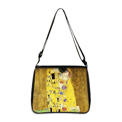 Famous Paintings Handbag Women Shoulder Bags Shopping Bag Canvas Pouch Zipper
