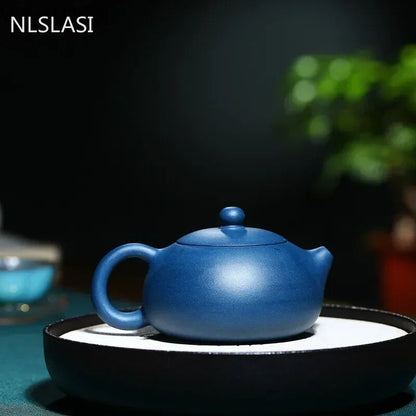 Chinese Yixing Tea Pot Purple Clay Xi Shi Teapot Handmade Kettle Tea Gift 210ml