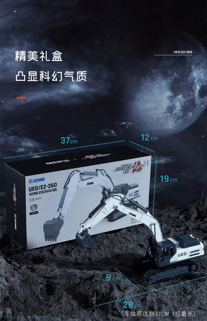 1:40 XCMG UEG E2-260 Excavator Construction Machinery Equipment Diecast Model
