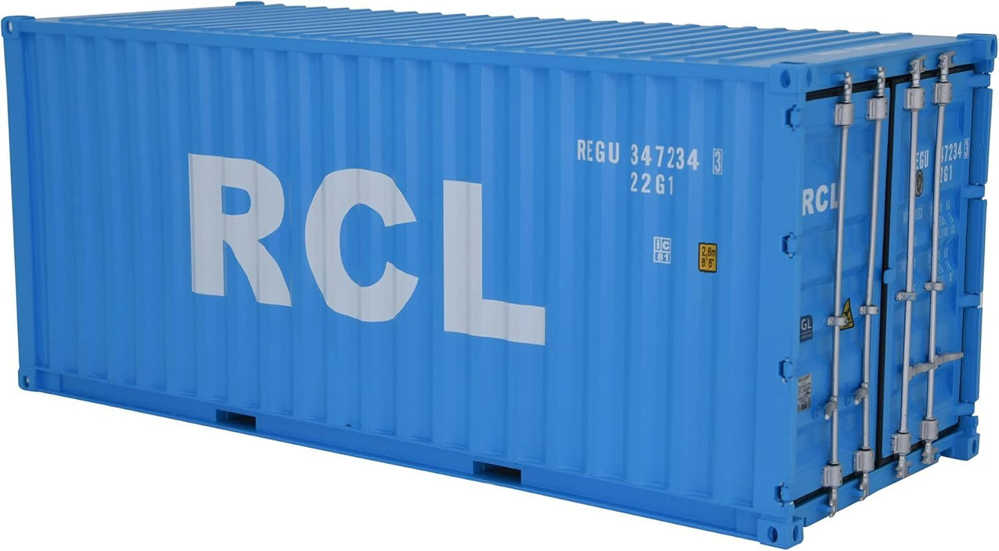1:20 RCL 20GP Shipping Container Model Abs Resin & Wood Toy Home Decoration Gift