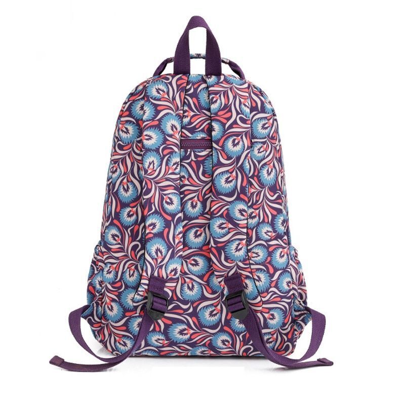 Backpack Large School Bags Anti-theft Nylon Waterproof Travel Rucksack Polyester