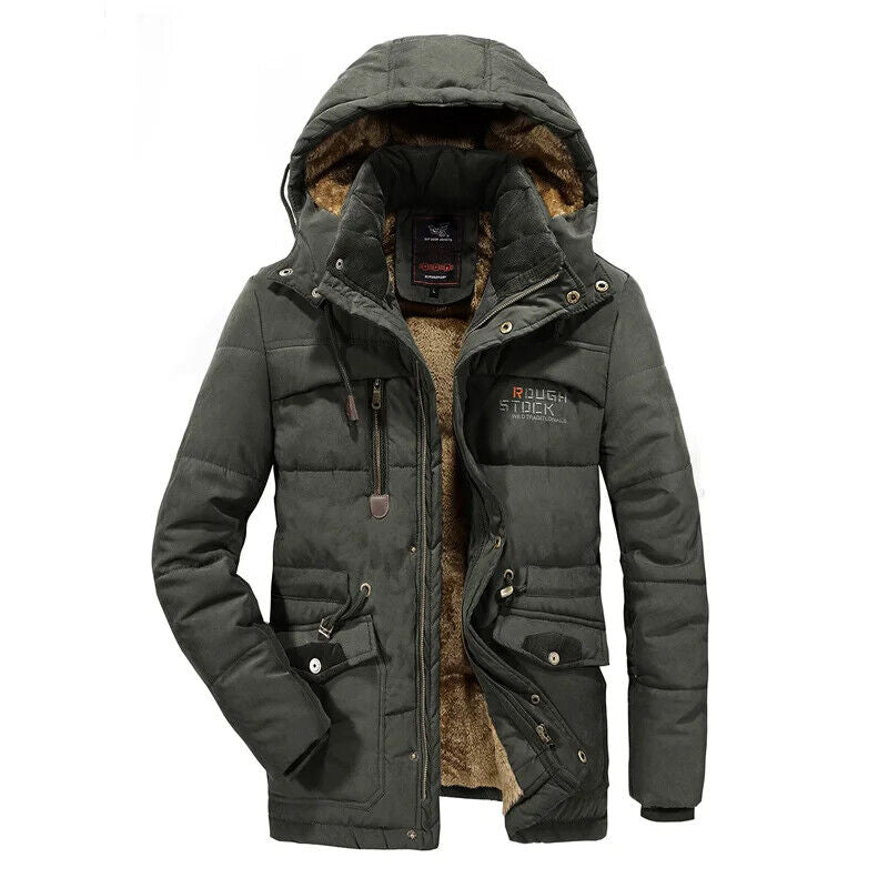 Men Coats Winter Jacket Men Outwear Coat Mens Jackets Overcoat Fur Thicking Coat