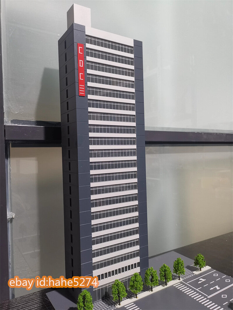 1/150 Building Model Morden Office Building Scene Architecture Assembled