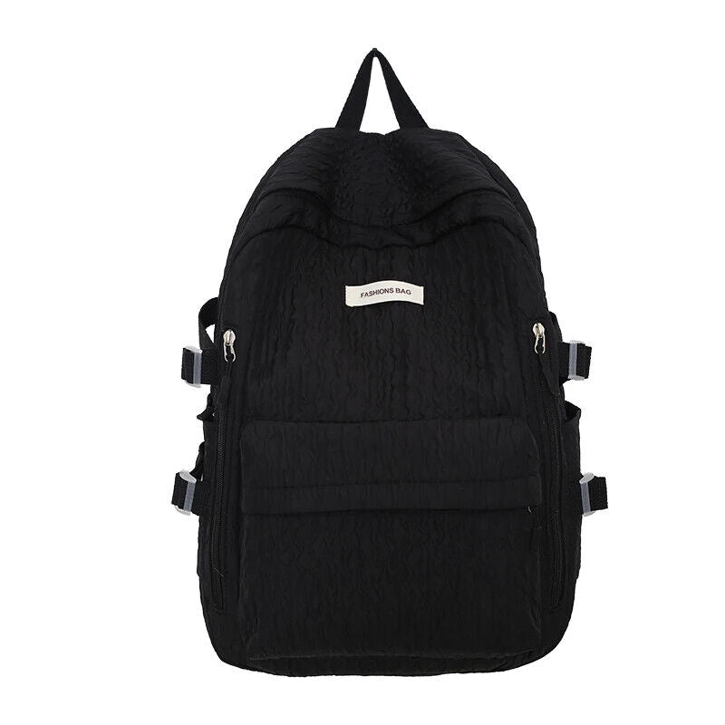 Waterproof College Backpack Trendy Women Laptop School Bags Girl Travel Book Bag