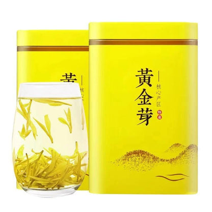 250g ZheJiang Anji White Tea Super Golden Bud Gold Leaf longjing green tea