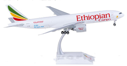 1:200 JC Wings Ethiopian Airlines B777-200LRF Diecast Aircraft Plane Model