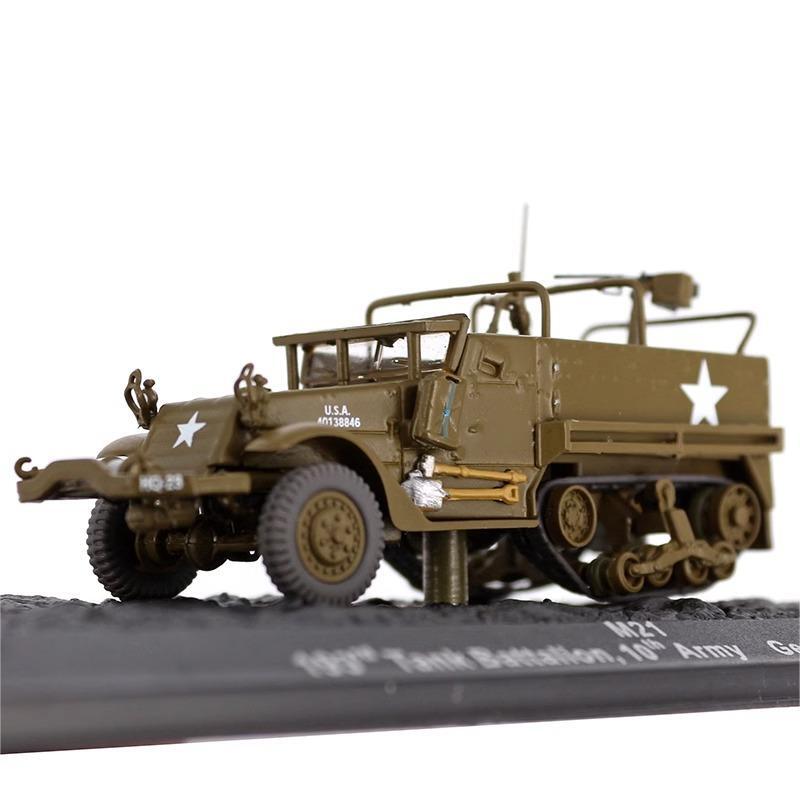 IXO 1:72 Modern US Army M21 Mortar Half Track Alloy Finished Tank Model