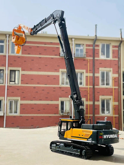 1:43 HX505L Piling Machine Contruction Equipment Machine Diecast Model