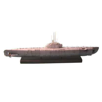 1:200 U-2536 U-boot Type XXI Submarine Paper Military Model Set DIY Kits
