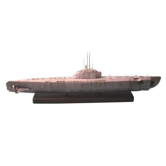 1:200 U-2536 U-boot Type XXI Submarine Paper Military Model Set DIY Kits