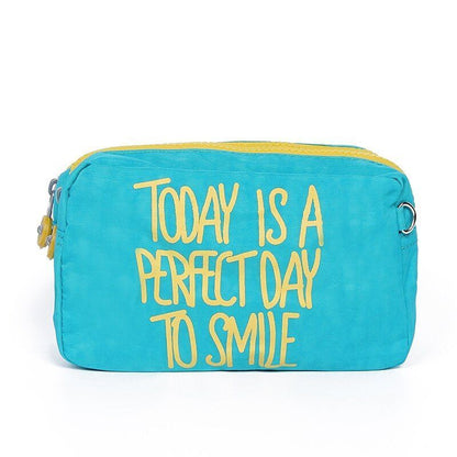 Women Pouch Packing Organizers Makeup Bag Waterproof Nylon Travel Cosmetic Case