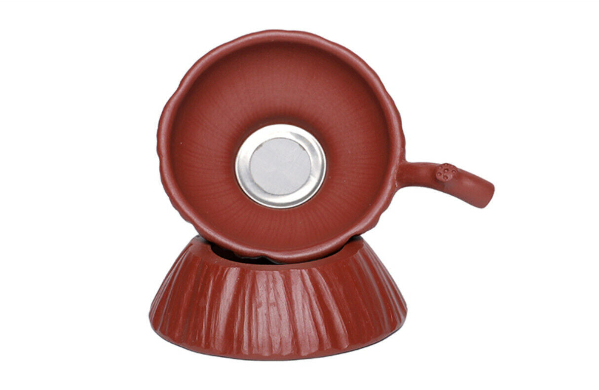 China Yixing Zisha handmade tea injector Zhu Kelai tea filter net filter-