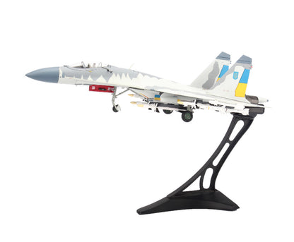 1:72 JC Wings Su-27 Flanker Ukrainian Air Force 2023 Fighter Plane Diecast Model