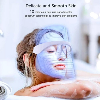 Mascara Led Facial 7 Funciones Treatment Rejuvenece para Arrugas Acne Envejecer