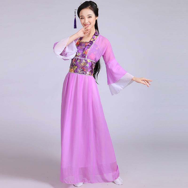 Ancient Women Chinese Hanfu Cosplay Costume Fairy Clothes Stage Dance Dress