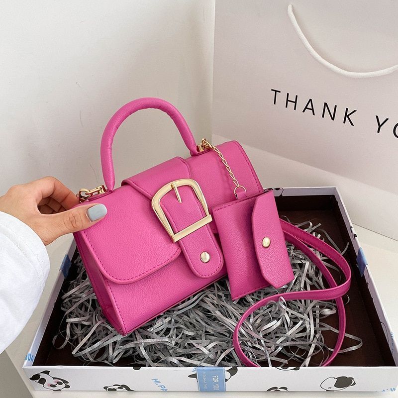 Fashion Small Handbag Purse Women Shoulder Bag Casual Flap Crossbody Handle Bags