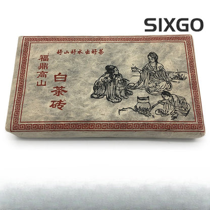 350g 2016 Fuding White Tea Shoumei Tea Brick Old White Tea Brick