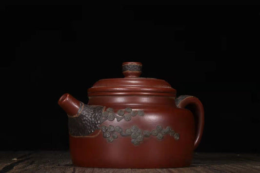 Chinese Yixing Zisha Clay Handmade Kung Fu Tea Exquisite Teapot 品名：松鼠壶