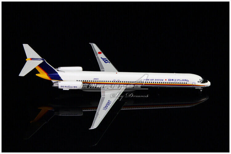 1:200 JC Wings JAS MCDONNELL DOUGLAS MD-81 Airplane Diecast Aircraft Plane Model