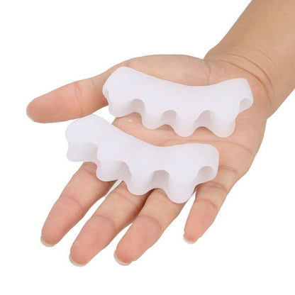 Silicone Foot Care Gel Bunion Protector Toe Separator Straightener Spreade 1Pair