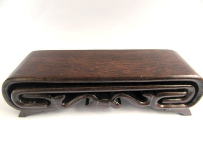 Small Iron Wood Stand for Netsuke or Curios or Bottles Decor