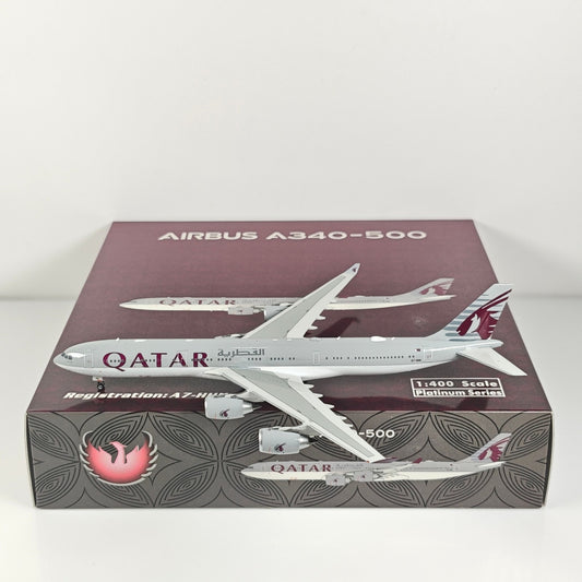 1:400 Phoenix Qatar Amini Flight A340-500 Airplane Diecast Aircraft Plane Model