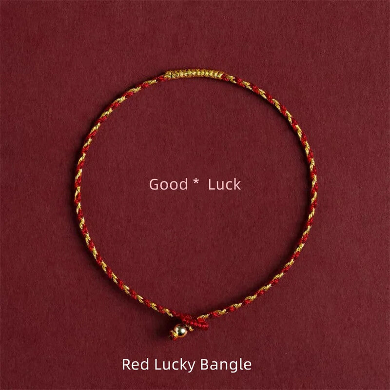 Handmade Red String Luck Bracelet Anklet Good Luck Braceles Bangles