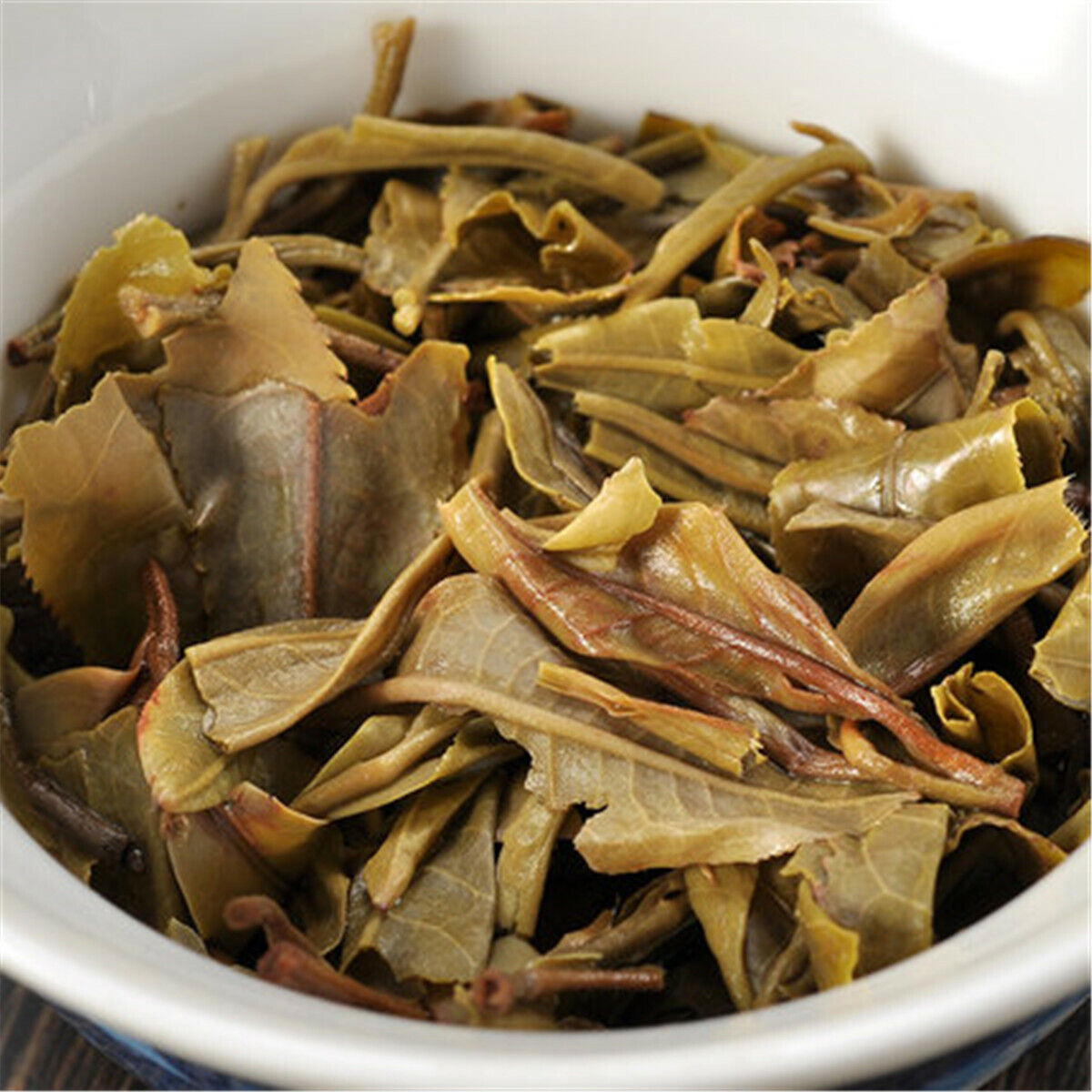 100g Xiaguan Golden Silk TuoCha Puer Shen Puer Cha Pu-Erh Tea Green Tea with Box