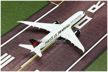 1:400 JC WINGS AIR CANADA B787-9 Passenger Airplane Flap Down Diecast Model