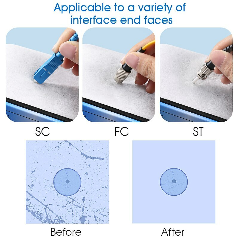 Fiber Clean Paper Fiber Cleaning Tool Dustfree Paper Fiber Optic Paper FTTH Tool