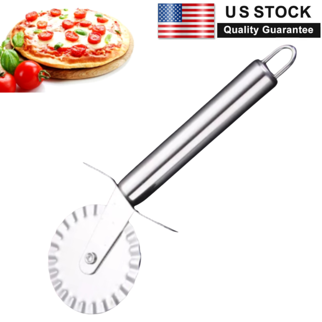 Pizza Cutter Stainless Steel Pizza Cutter Wheel Super Sharp Pizza Slicer 3Pcs/1P