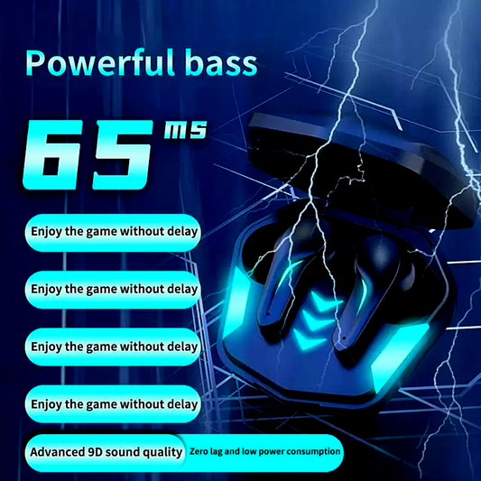 Auriculares Bluetooth Inalambricos Gaming Audifonos Con Cancelacion De Ruido