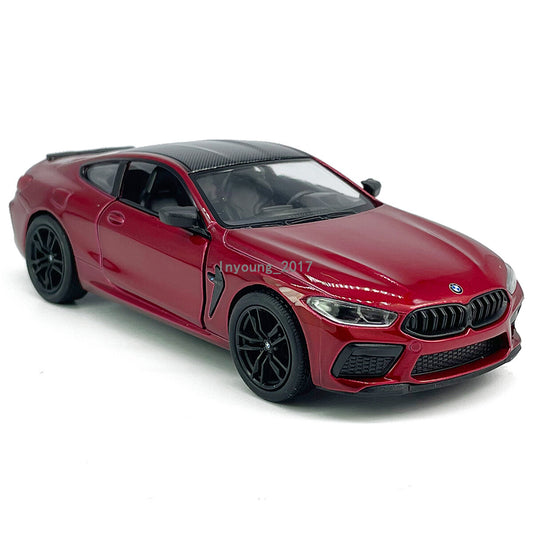 1/38 BMW M8 Competition Model Car Diecast Toy Cars Boys Toys for Kids Gifts Red