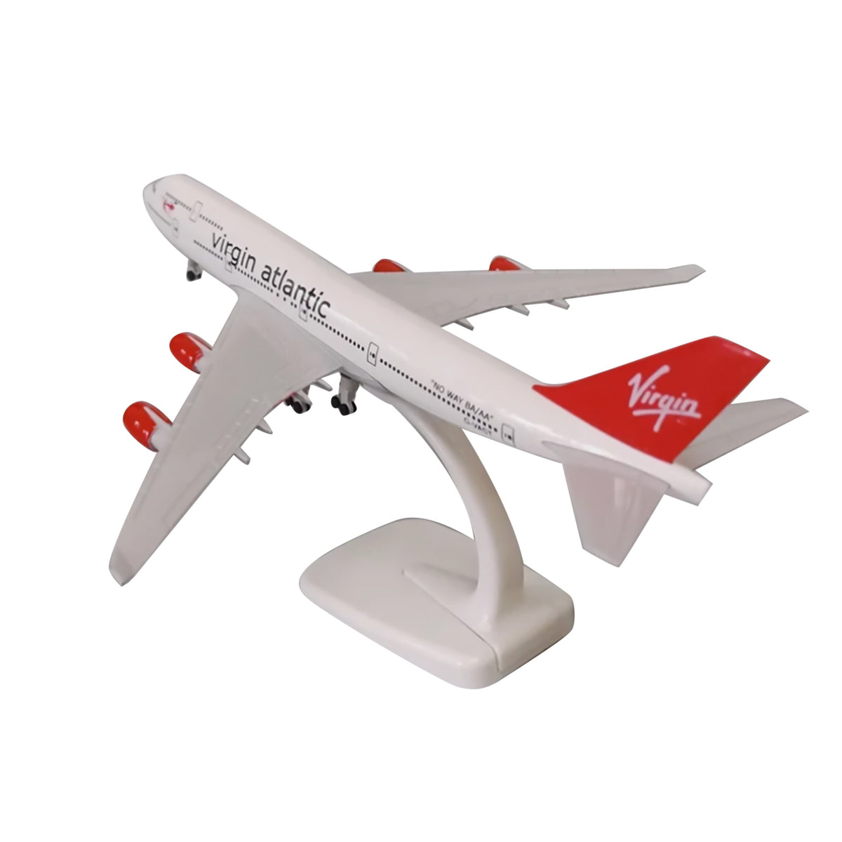 1/400 Scale Virgin Atlantic B747 Alloy Plane Model Collection Static Display