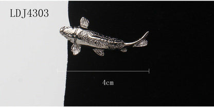 Men Tie Clips Classic Fashion Copper Enamel Creative Business Collar Ties Clasps