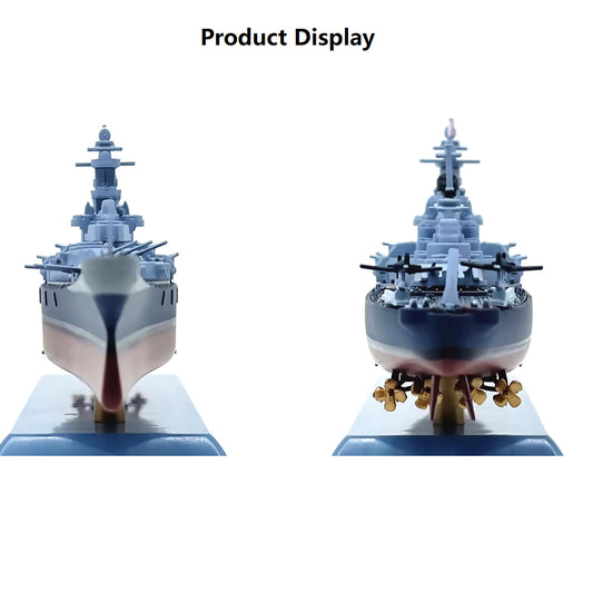NEW 1/1000 Scale World War II USS Missouri BB63 Battleship Alloy Ship Model
