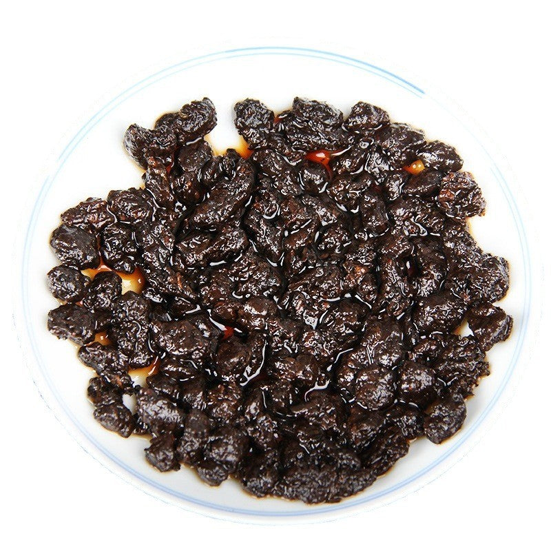 500g Pu'er Tea Loose Tea Yunnan Broken Silver Old Tea Head Nuoxiang Tea Ripe Tea