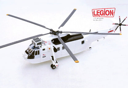 1:72 LEGION ROYAL NAVY Sea King HC-4 Helicopter Plane Diecast Aircraft Model