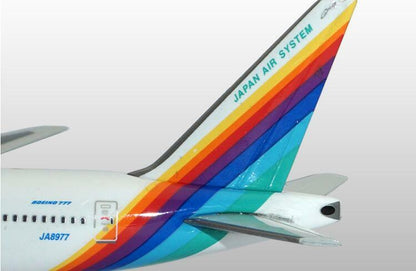 Japan Air System for Boeing 777 JA8977 1/400 diecast plane model aircraft