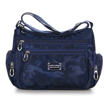 Women Shoulder Messenger Bag Nylon Oxford Crossbody Bag Handbags Travel Bags