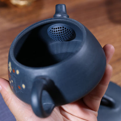 Original Ore Yixing Zisha Tianqing Clay Tea Pot Big Mouth Marked Pot Master Pots