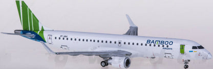 1:400 JC Wings BAMBOO AIRWAYS Embraer ERJ-190 Passenger Airplane Diecast Model